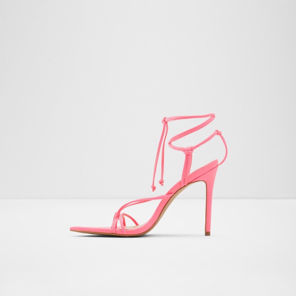 Aldo Lona Strappy heeled sandal - Stiletto heel Sandalet Kadın Açık Pembe | PKZW25741