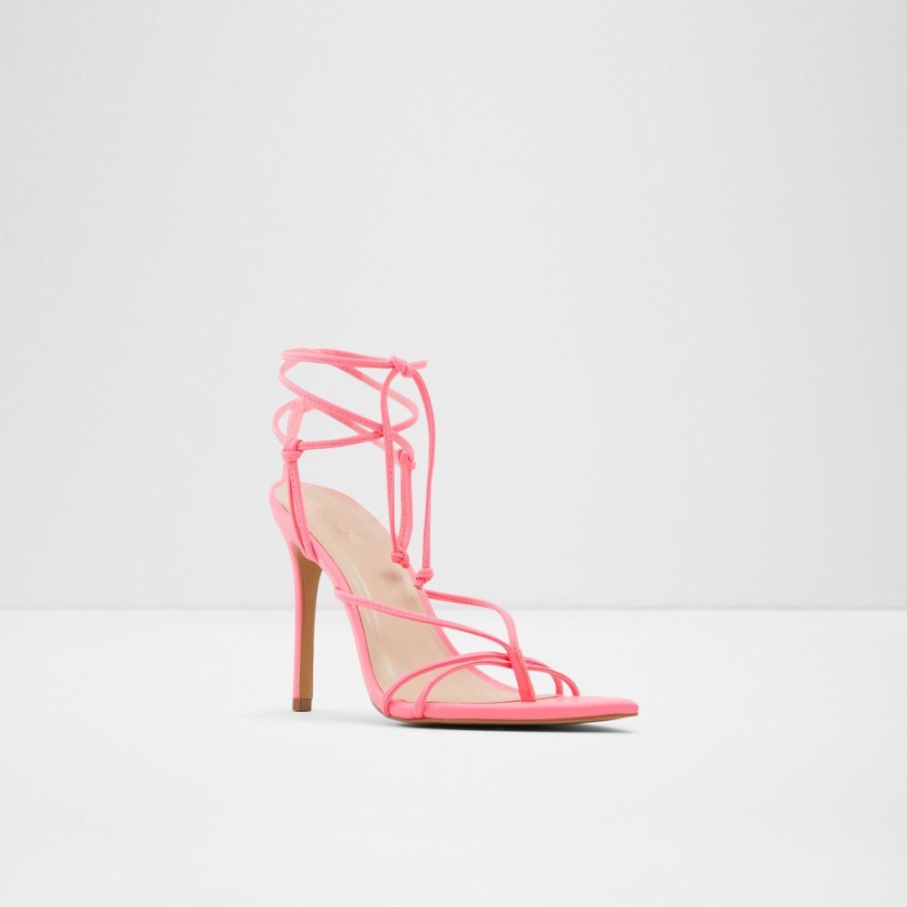 Aldo Lona Strappy heeled sandal - Stiletto heel Sandalet Kadın Açık Pembe | PKZW25741