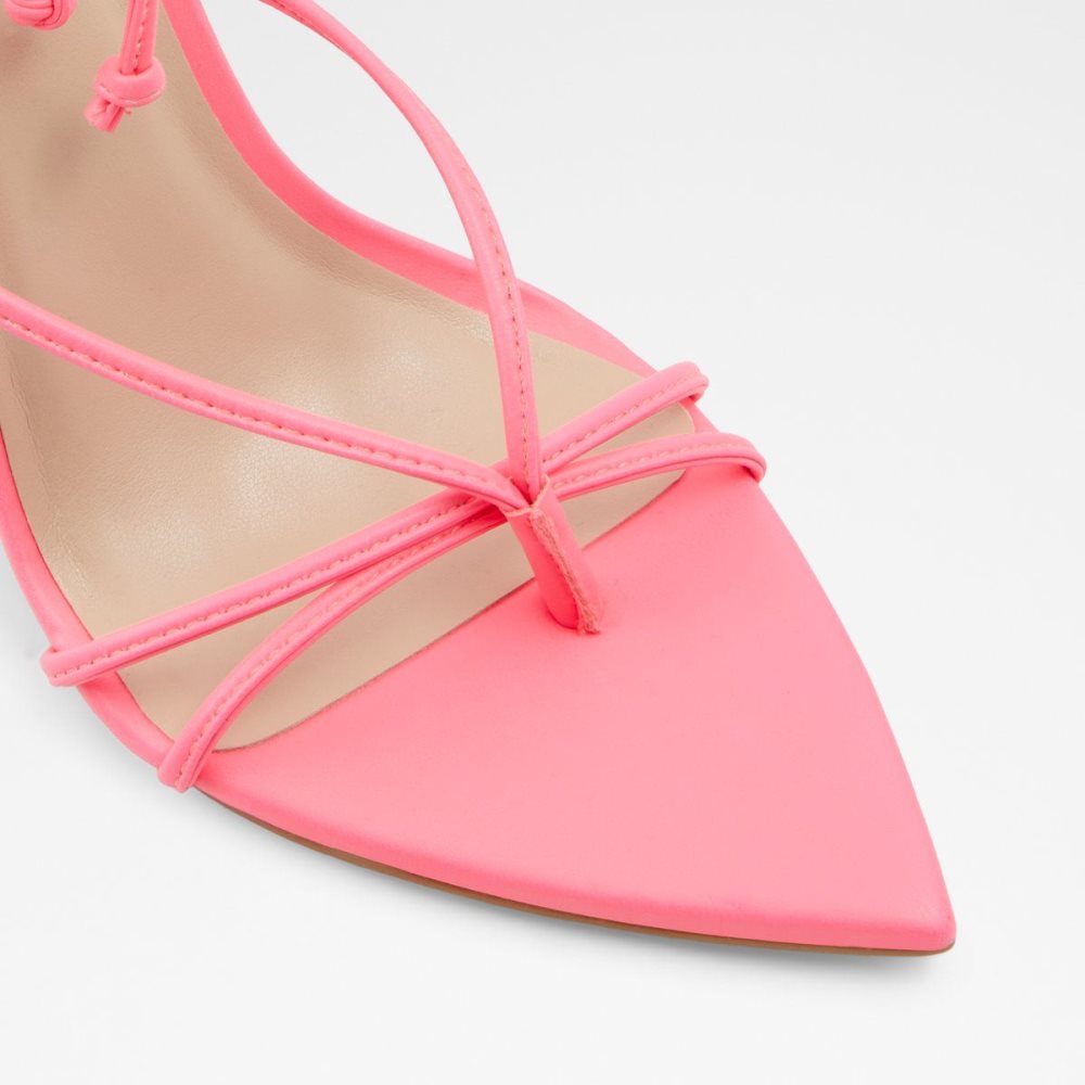 Aldo Lona Strappy heeled sandal - Stiletto heel Sandalet Kadın Açık Pembe | PKZW25741