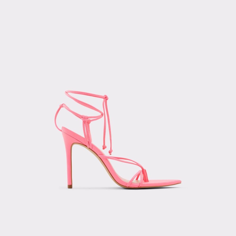 Aldo Lona Strappy heeled sandal - Stiletto heel Sandalet Kadın Açık Pembe | PKZW25741