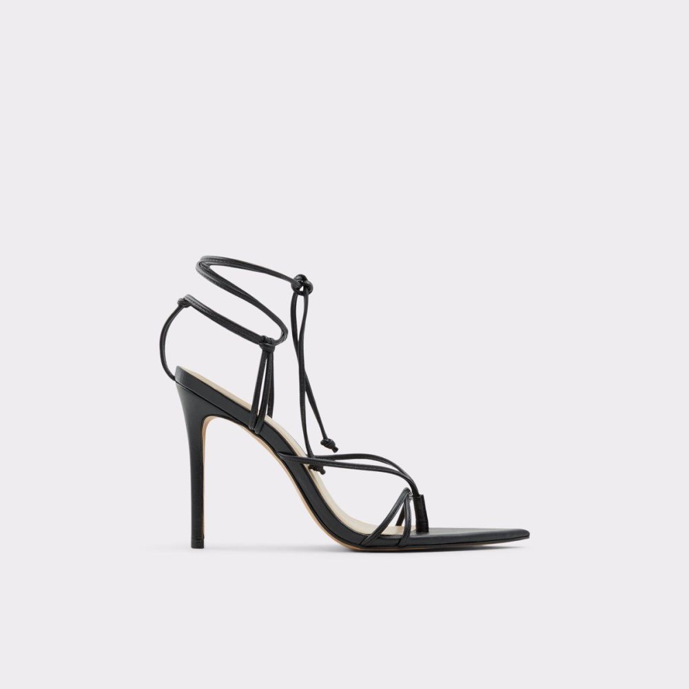 Aldo Lona Strappy heeled sandal - Stiletto heel Sandalet Kadın Siyah | TXIU87032