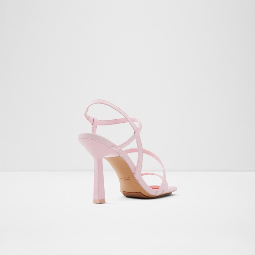 Aldo Luvly Strappy high heel sandal - Stiletto heel Topuklu Ayakkabılar Kadın Pembe | NXCV95187