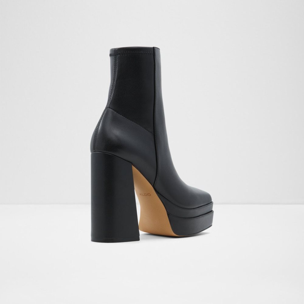 Aldo Mabel Platform ankle boot - Plateforme Kısa Bot Kadın Siyah | BWIE80357