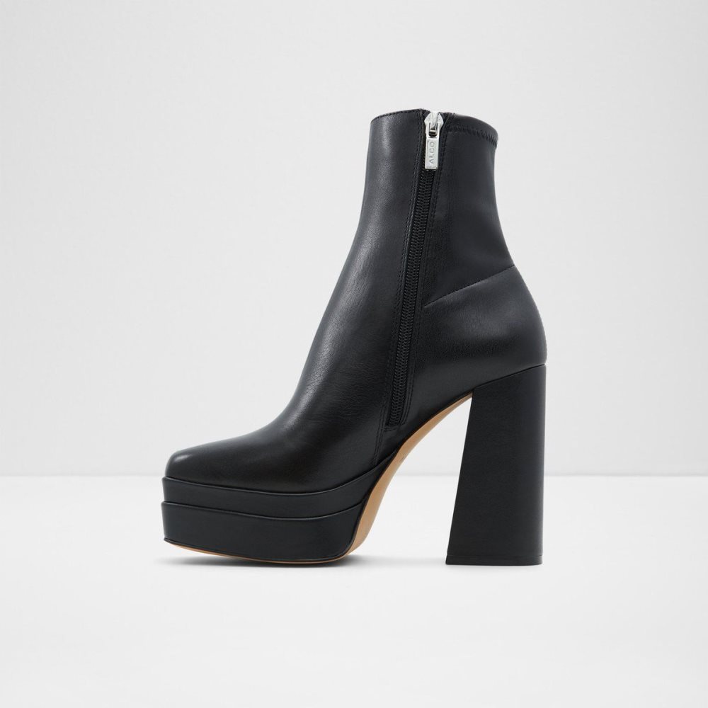 Aldo Mabel Platform ankle boot - Plateforme Kısa Bot Kadın Siyah | BWIE80357