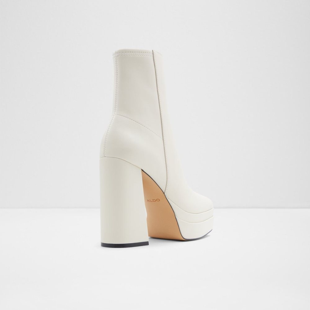 Aldo Mabel Platform ankle boot - Plateforme Perfect Pairings Kadın Beyaz | HUSJ41706