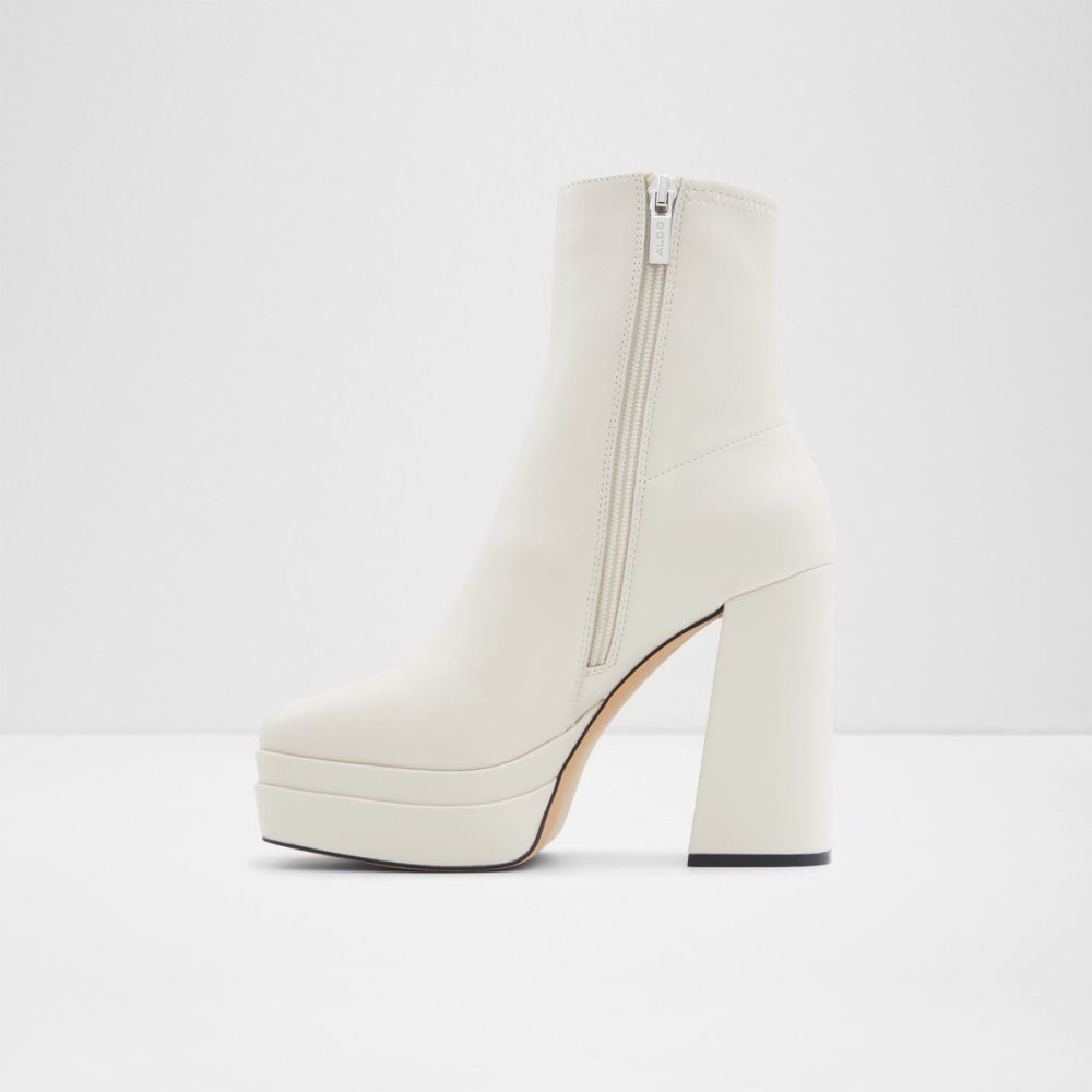 Aldo Mabel Platform ankle boot - Plateforme Perfect Pairings Kadın Beyaz | HUSJ41706