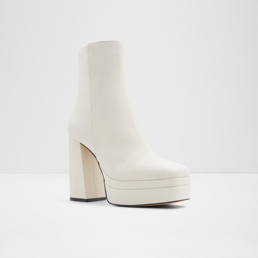 Aldo Mabel Platform ankle boot - Plateforme Perfect Pairings Kadın Beyaz | HUSJ41706