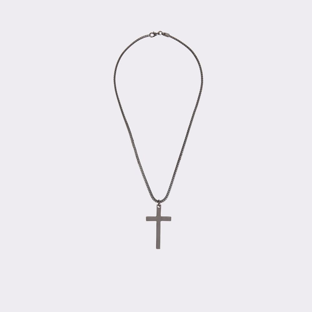 Aldo Macci Necklace Takı Erkek Gri | BIQS01739