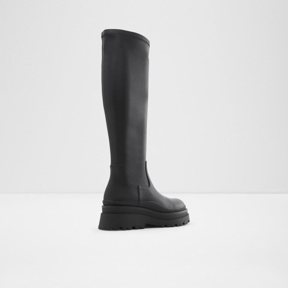 Aldo Majorr Knee-high boot - Lug sole Bot Kadın Siyah | EMLJ28149