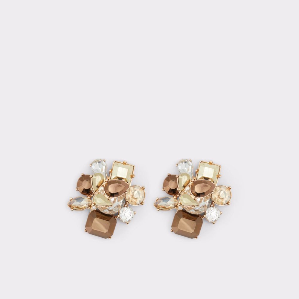 Aldo Malamocco Statement earrings Takı Kadın Kahverengi | WRTG87152