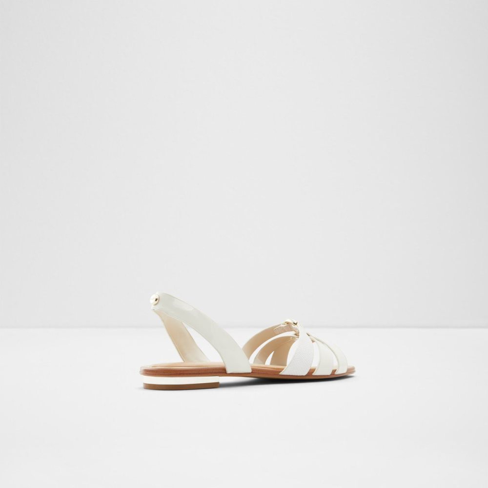 Aldo Marassi Sling back sandal Sandalet Kadın Beyaz | LFOS43682