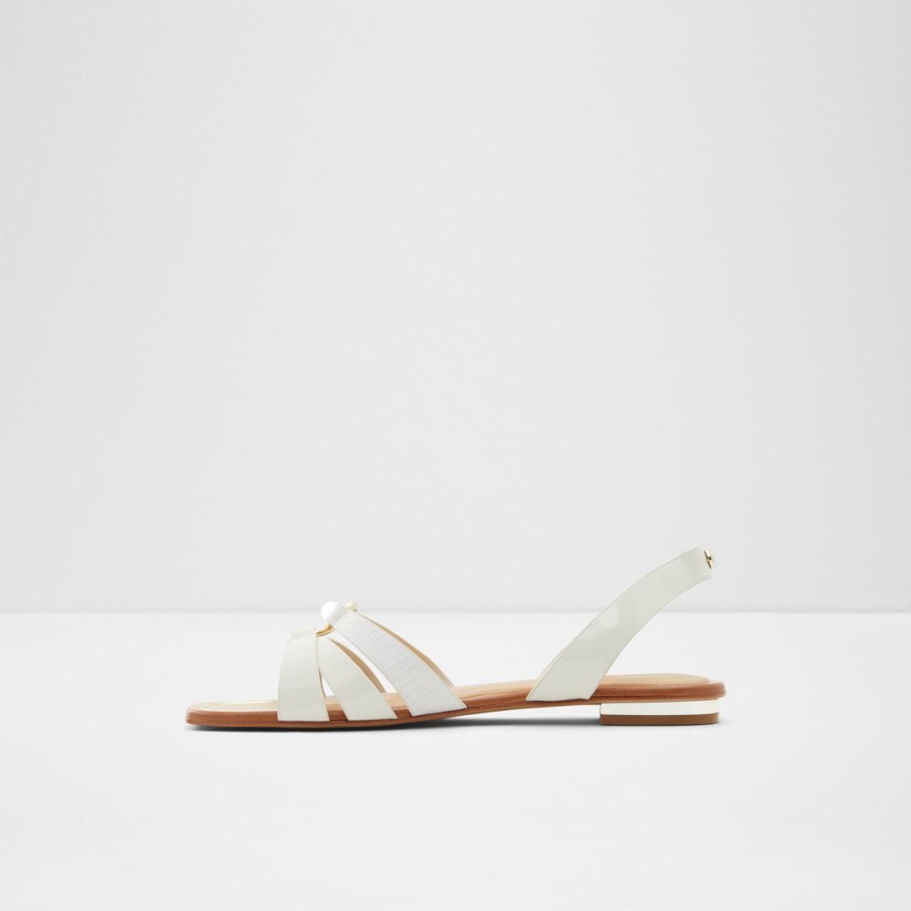 Aldo Marassi Sling back sandal Sandalet Kadın Beyaz | LFOS43682