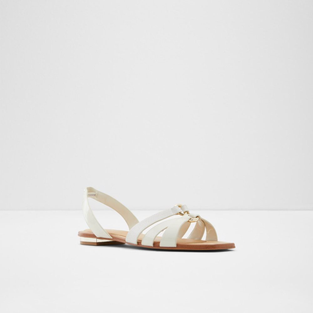 Aldo Marassi Sling back sandal Sandalet Kadın Beyaz | LFOS43682