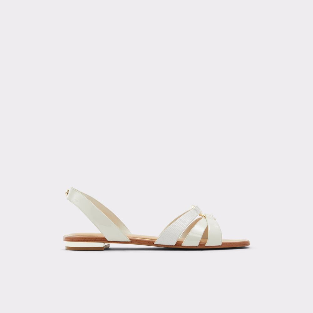 Aldo Marassi Sling back sandal Sandalet Kadın Beyaz | LFOS43682