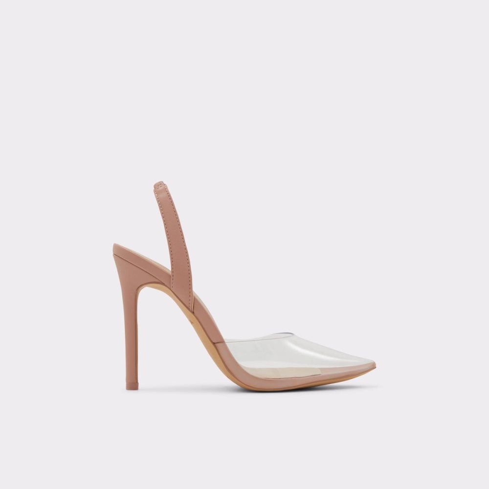 Aldo Marie Sling back high heel - Stiletto heel Topuklu Ayakkabılar Kadın Bej Rengi | OXLF43507