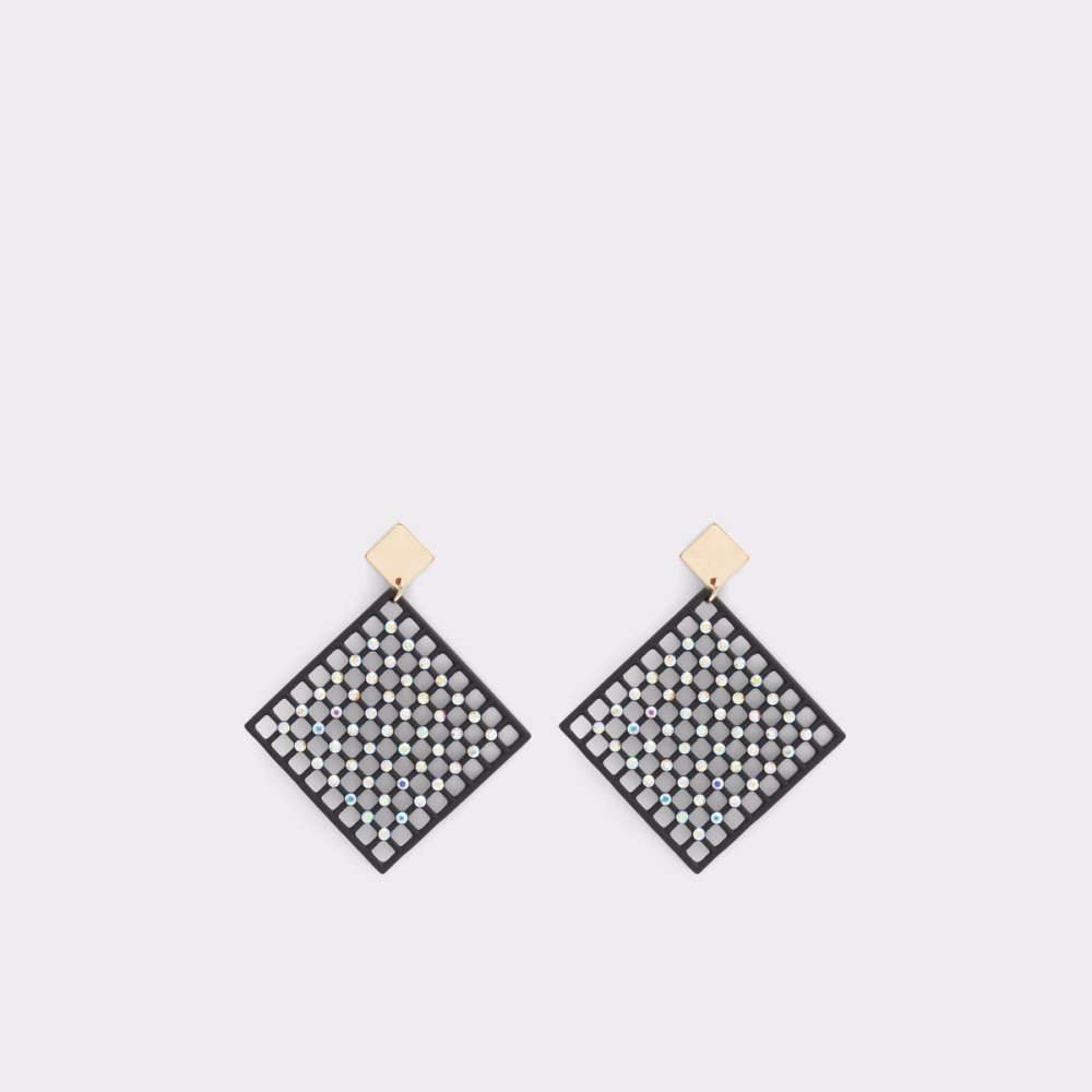 Aldo Meshuri Earrings Küpe Kadın Siyah Altın | YUCR69480