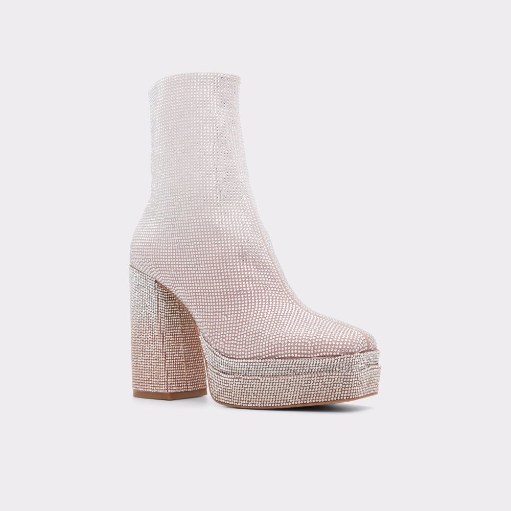 Aldo Millenia Ankle boot - Flatform Kısa Bot Kadın Açık Pembe | VUFG28659