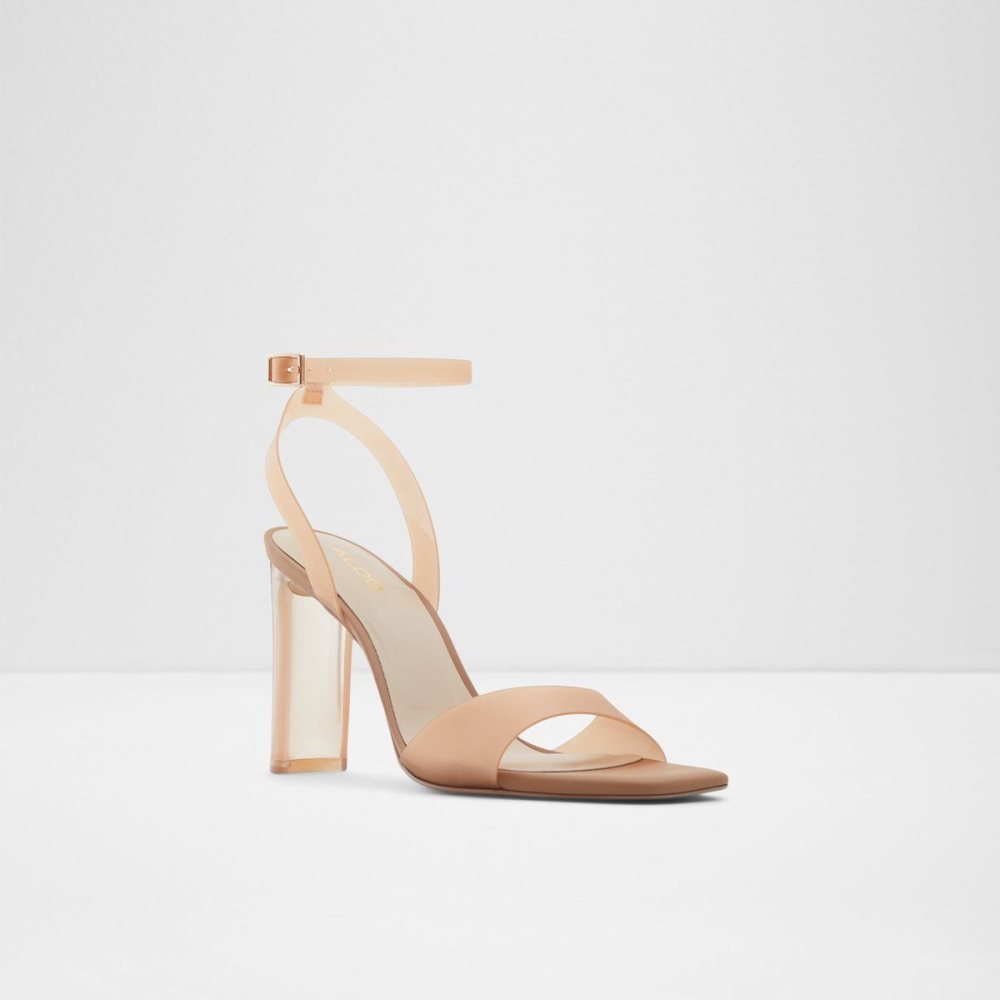 Aldo Miracia Heeled sandal Sandalet Kadın Bej Rengi | PRSD38416