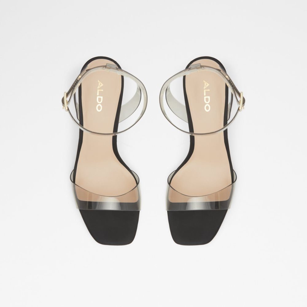 Aldo Miracia Heeled sandal Sandalet Kadın Siyah | UCZF10325