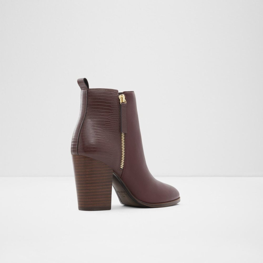 Aldo Noemieflex Ankle boot - Block heel Kısa Bot Kadın Koyu Kahverengi | YPLV37842