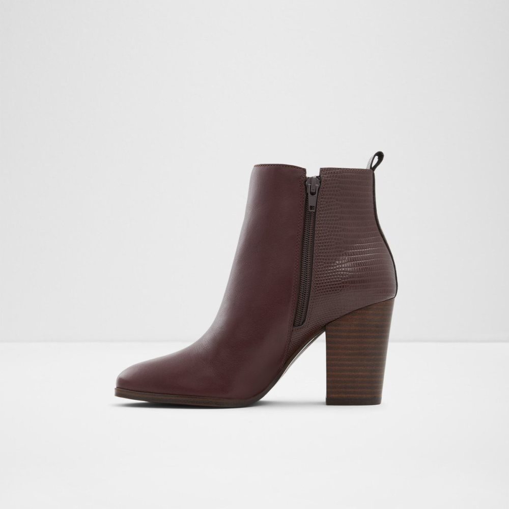 Aldo Noemieflex Ankle boot - Block heel Kısa Bot Kadın Koyu Kahverengi | YPLV37842