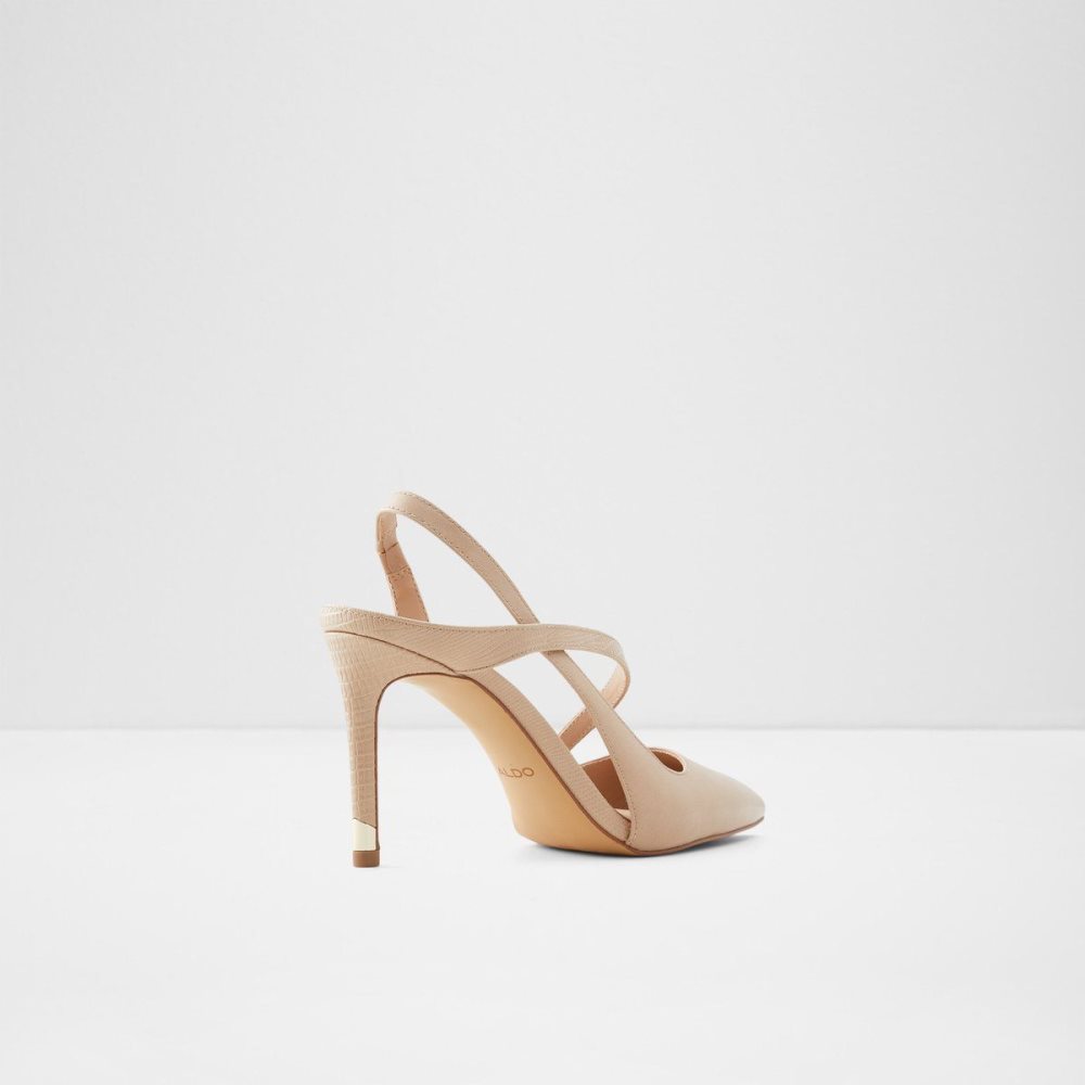 Aldo Noideaa Sling back high heel - Stiletto heel Topuklu Ayakkabılar Kadın Bej Rengi | FYWT25680