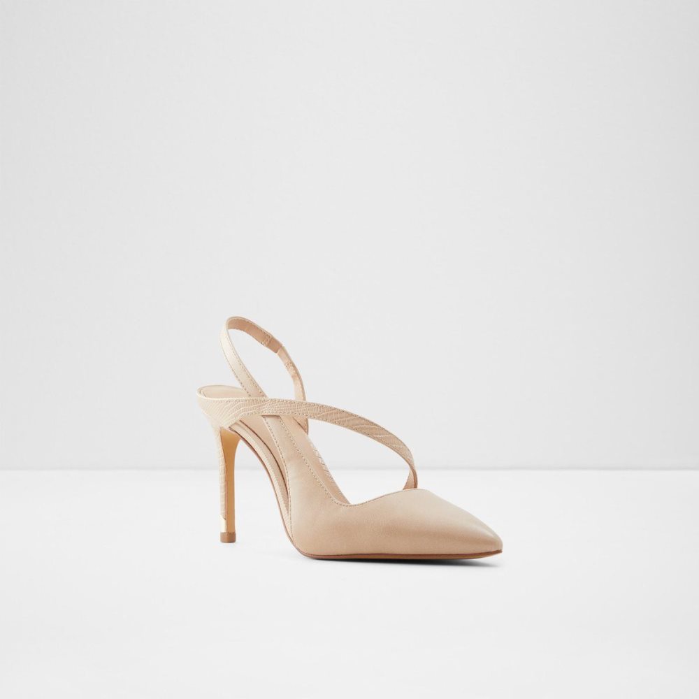 Aldo Noideaa Sling back high heel - Stiletto heel Topuklu Ayakkabılar Kadın Bej Rengi | FYWT25680