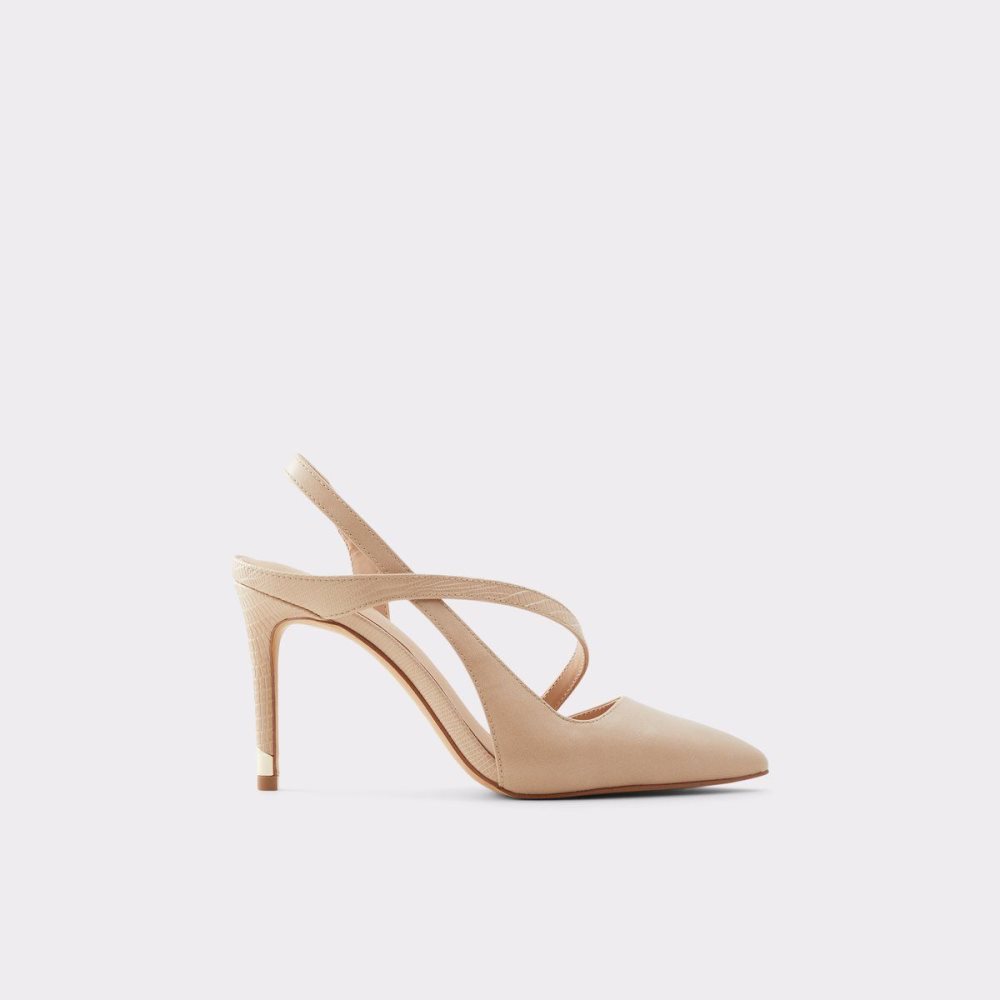 Aldo Noideaa Sling back high heel - Stiletto heel Topuklu Ayakkabılar Kadın Bej Rengi | FYWT25680