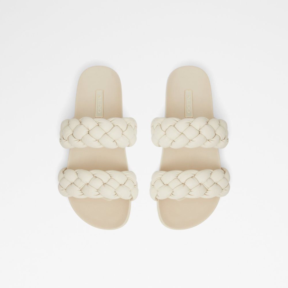 Aldo Oaka Slide sandal Sandalet Kadın Beyaz | FDZA74258