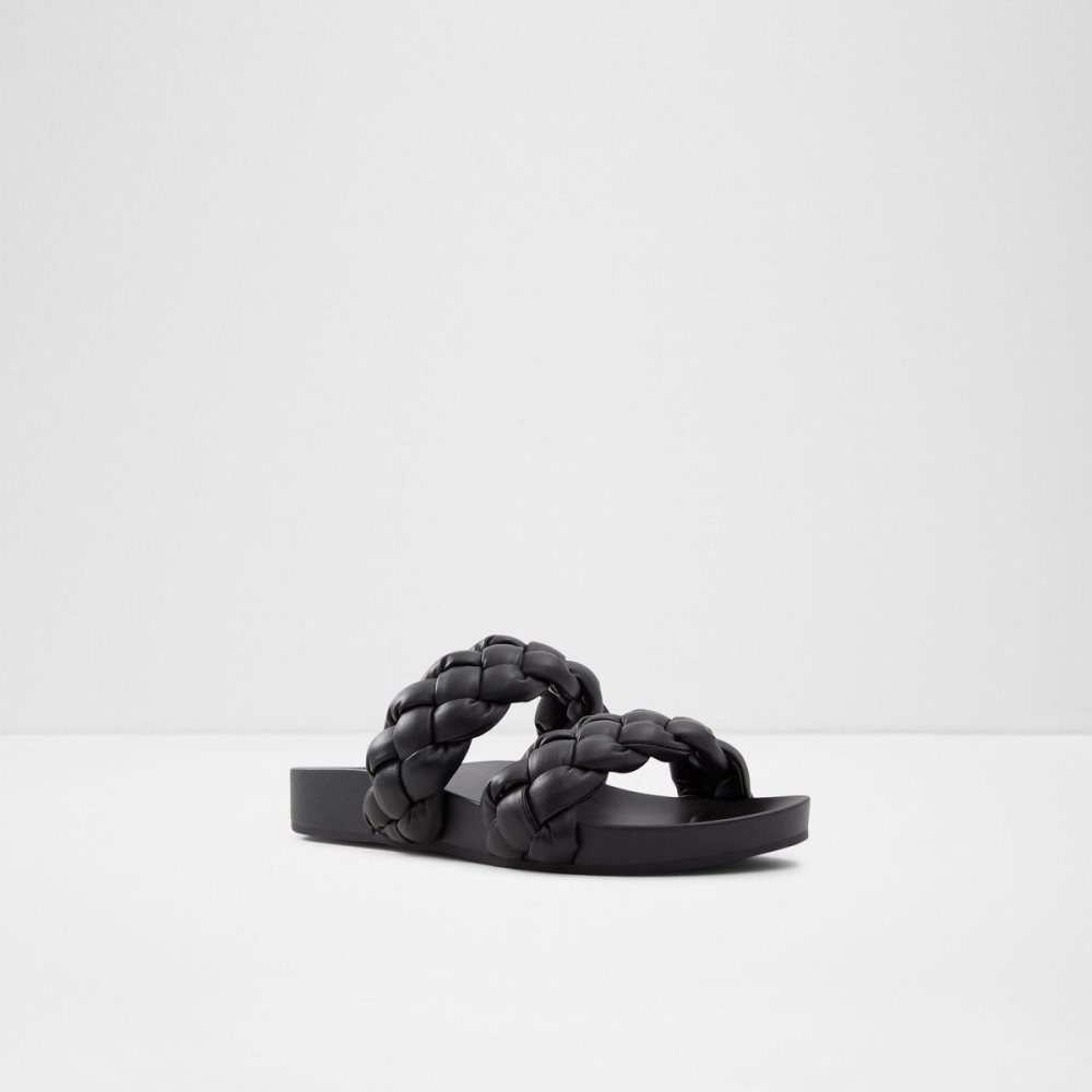 Aldo Oaka Slide sandal Sandalet Kadın Siyah | IJQB78293