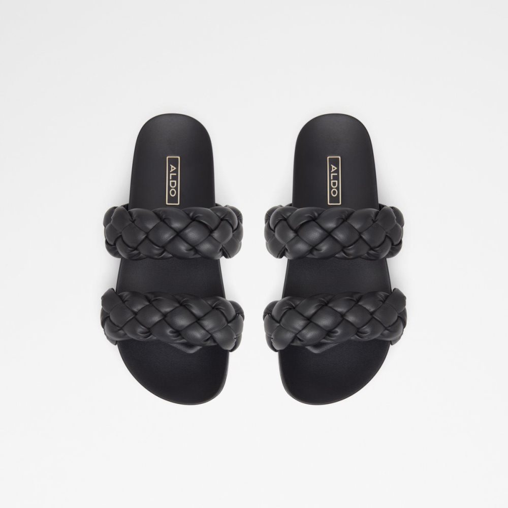 Aldo Oaka Slide sandal Sandalet Kadın Siyah | IJQB78293