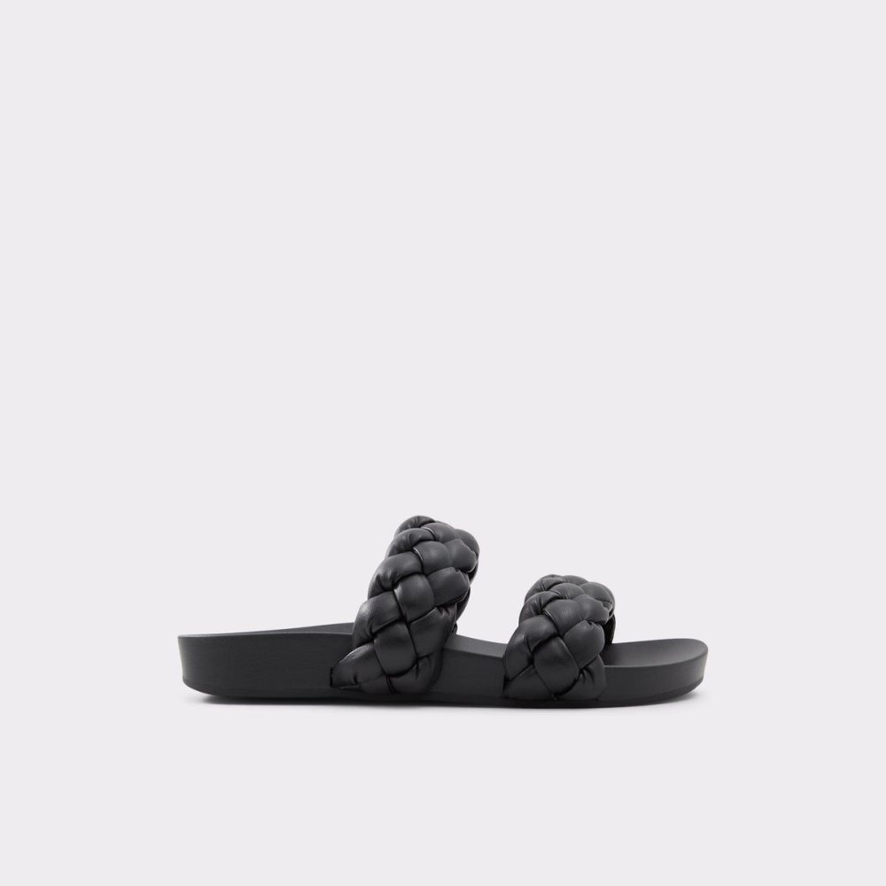 Aldo Oaka Slide sandal Sandalet Kadın Siyah | IJQB78293