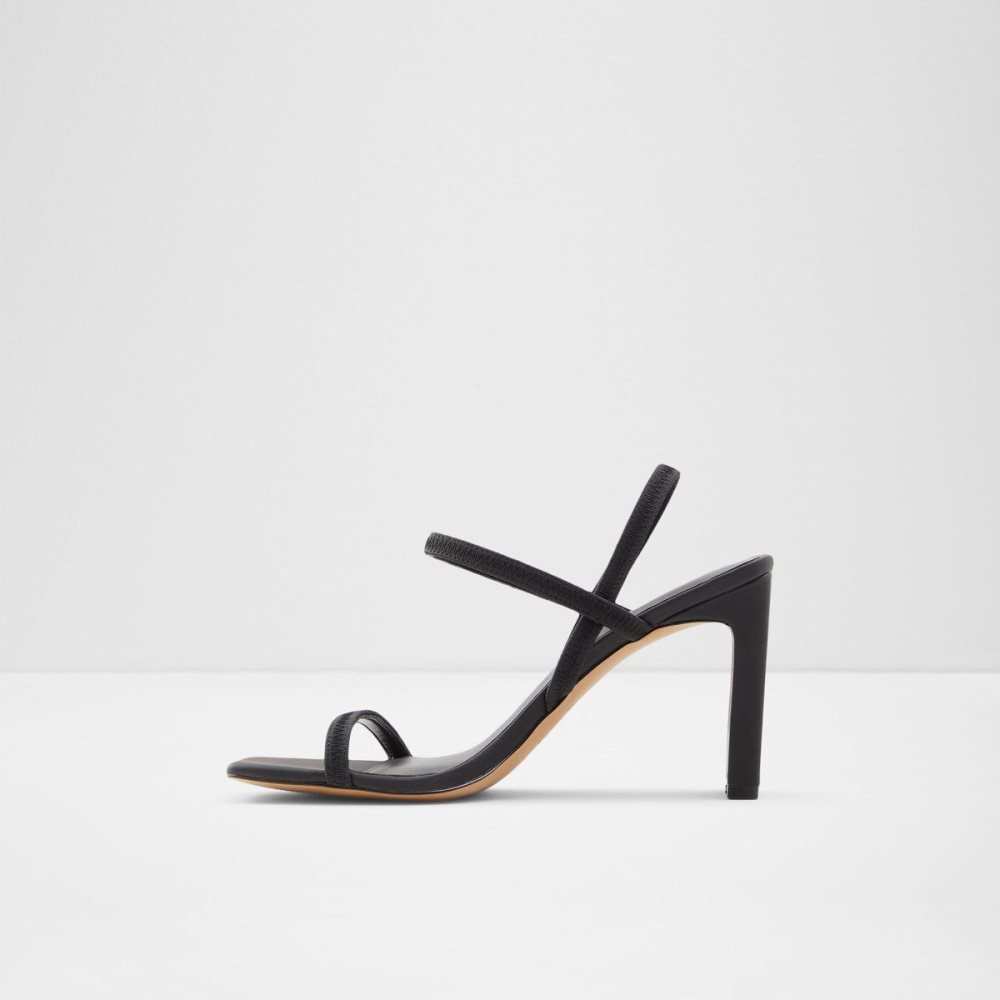 Aldo Okurr Strappy heeled sandal Blok Topuklu Ayakkabı Kadın Siyah | SNUW80346