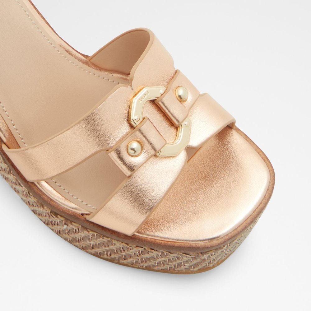 Aldo Onan Wedge sandal - Wedge heel Sandalet Kadın Pembe | MGCX39857