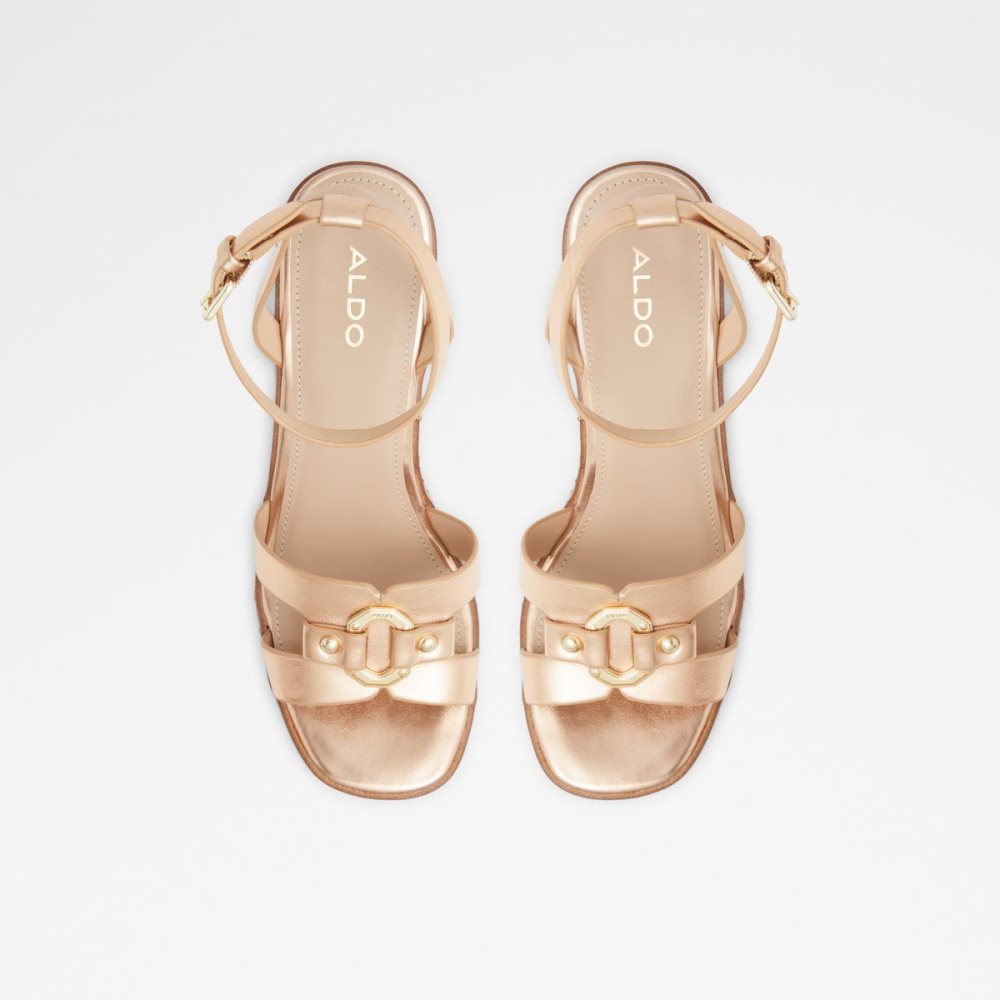 Aldo Onan Wedge sandal - Wedge heel Sandalet Kadın Pembe | MGCX39857