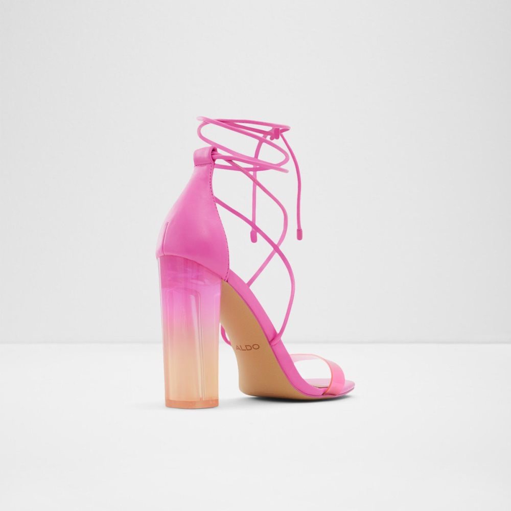 Aldo Onardonia Strappy heeled sandal Sandalet Kadın Küpe Çiçeği | IEVU28075