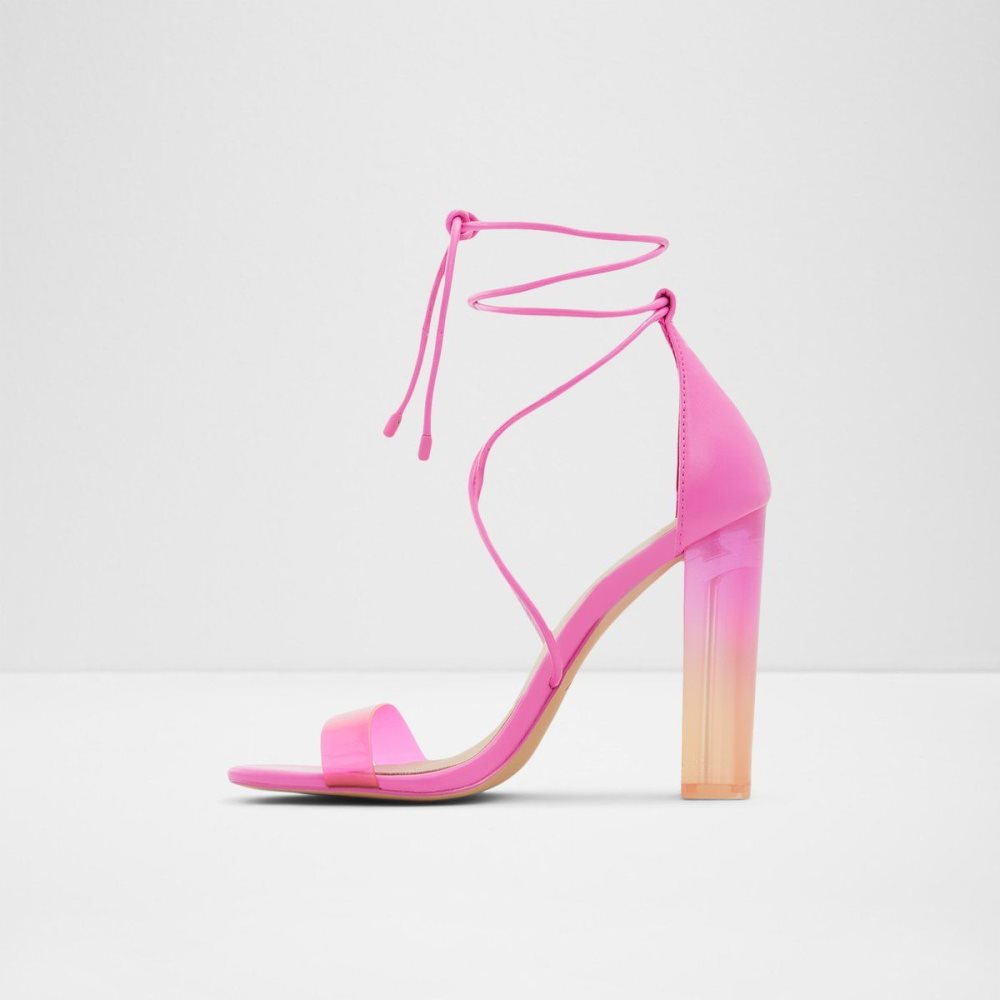 Aldo Onardonia Strappy heeled sandal Sandalet Kadın Küpe Çiçeği | IEVU28075