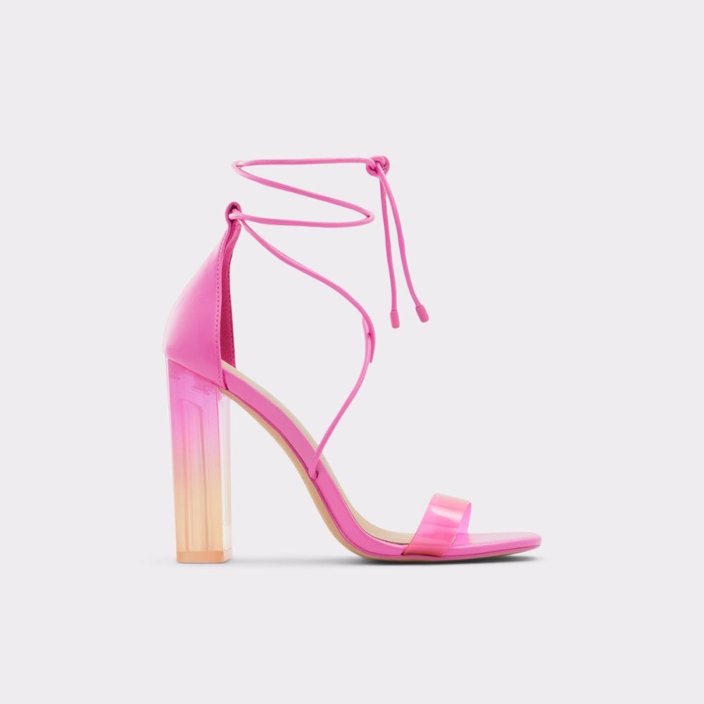 Aldo Onardonia Strappy heeled sandal Sandalet Kadın Küpe Çiçeği | IEVU28075