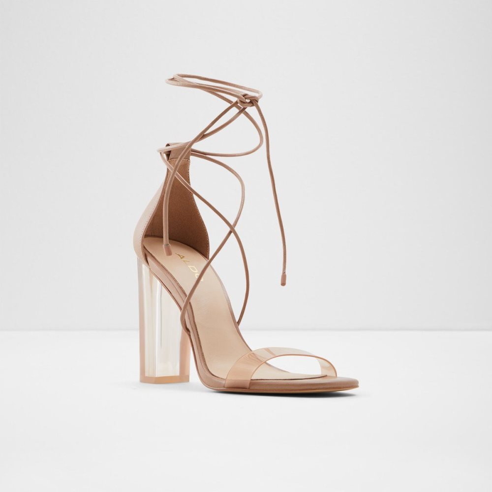 Aldo Onardonia Strappy heeled sandal Topuklu Ayakkabılar Kadın Bej Rengi | TLMW97410