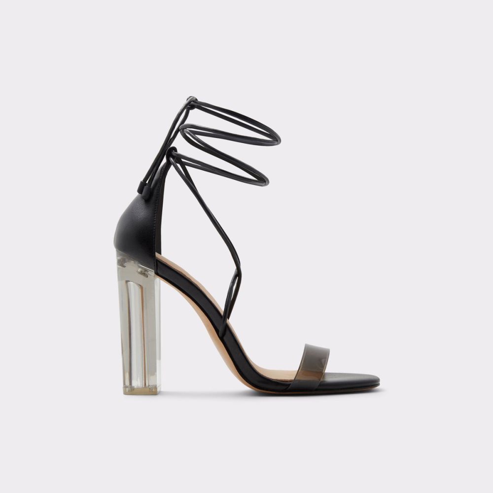 Aldo Onardonia Strappy heeled sandal Topuklu Ayakkabılar Kadın Siyah | HVOQ57901