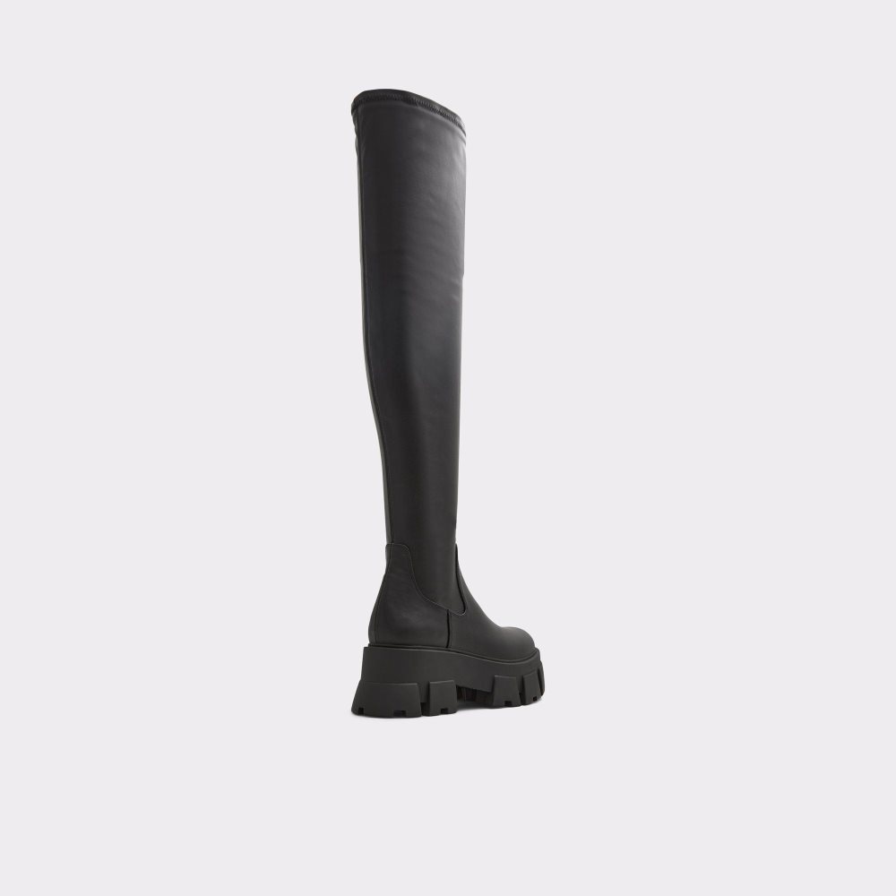 Aldo Over-the-knee boot - Lug sole Bot Kadın Siyah | ZNLA51243