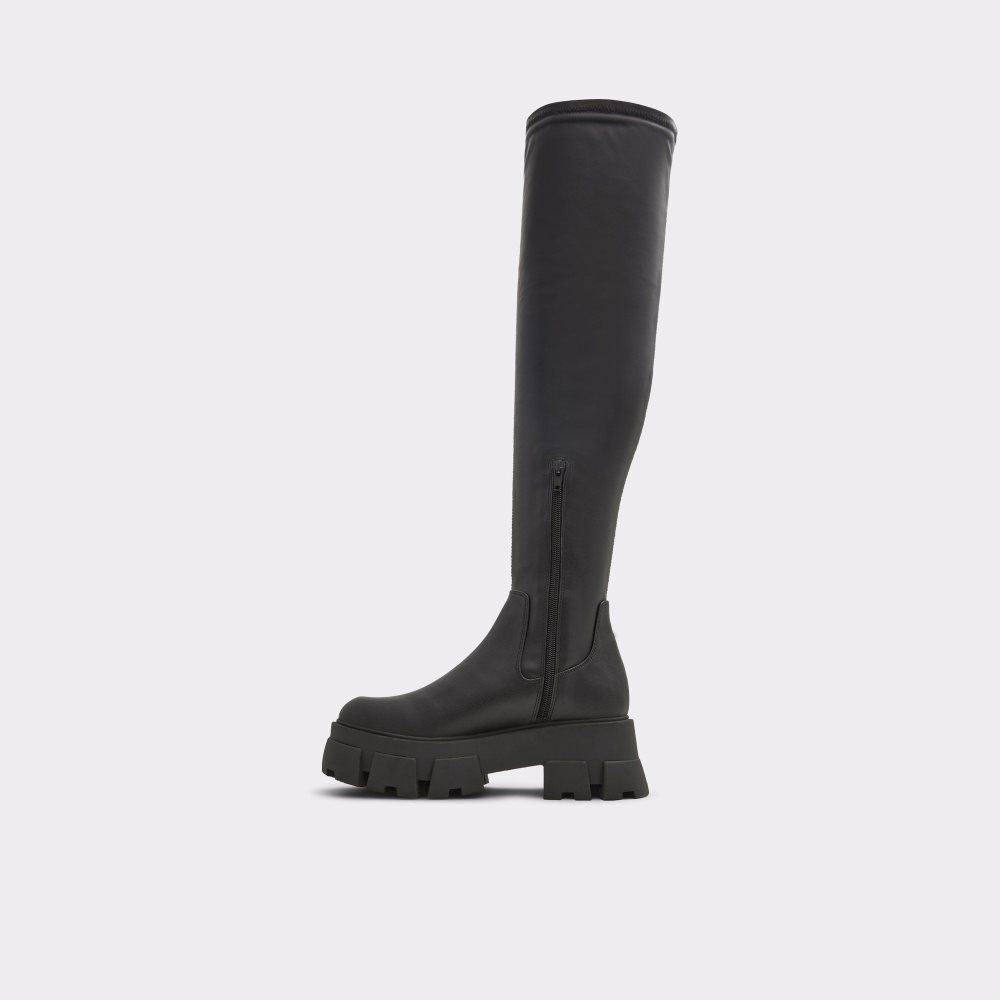 Aldo Over-the-knee boot - Lug sole Bot Kadın Siyah | ZNLA51243