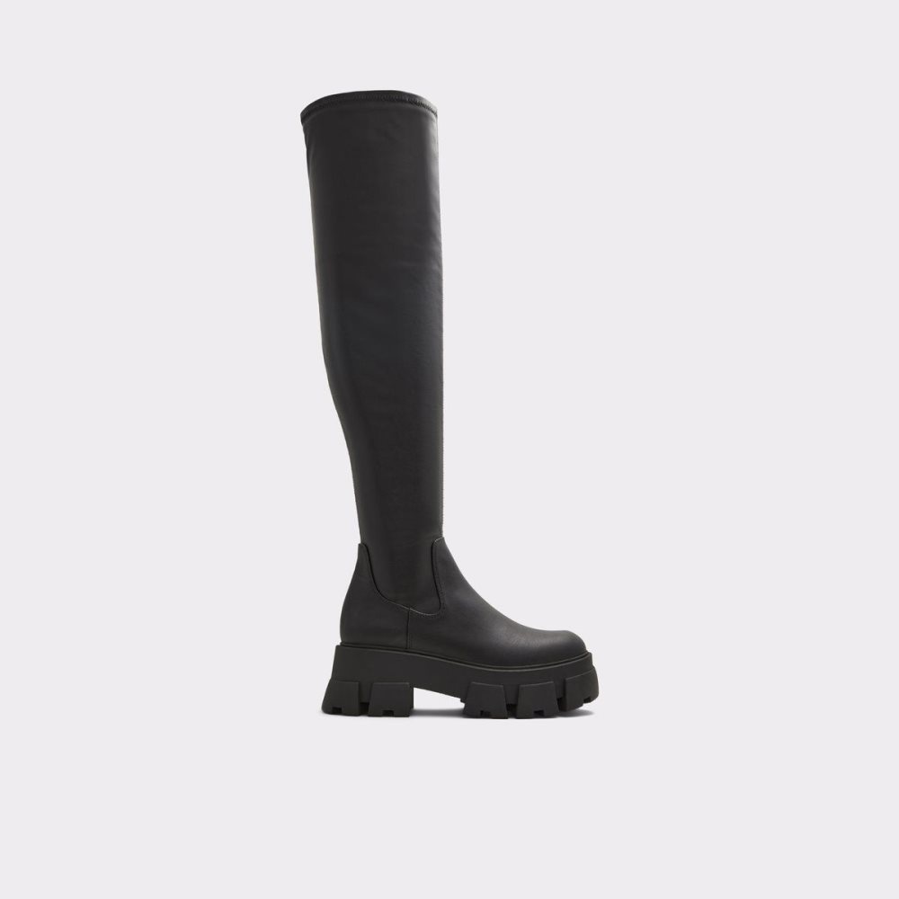 Aldo Over-the-knee boot - Lug sole Bot Kadın Siyah | ZNLA51243