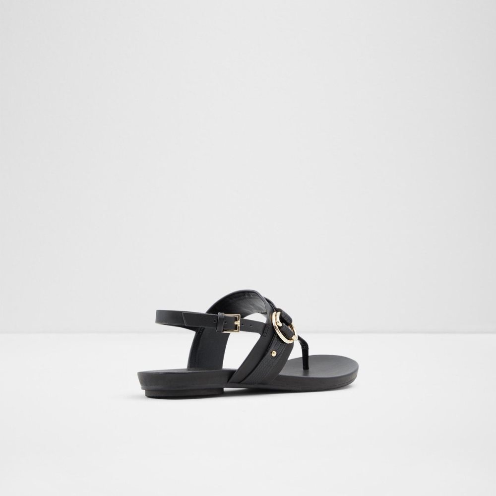 Aldo Pandra Thong sandal Sandalet Kadın Siyah | XCRM17085