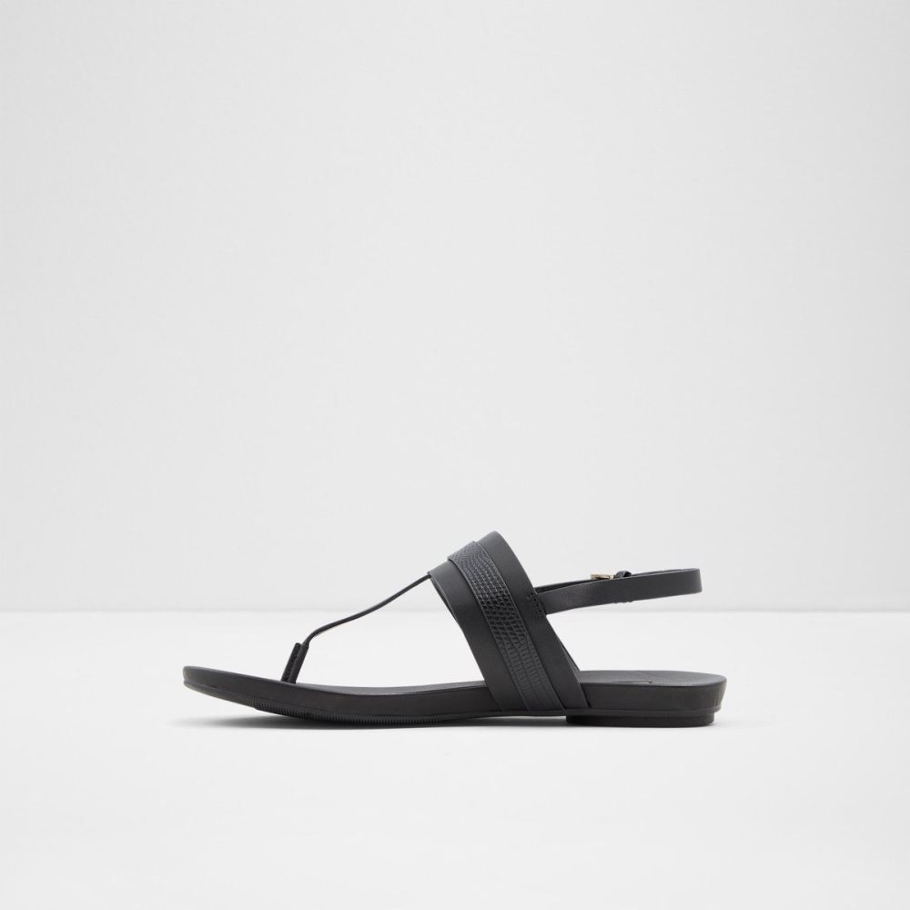 Aldo Pandra Thong sandal Sandalet Kadın Siyah | XCRM17085