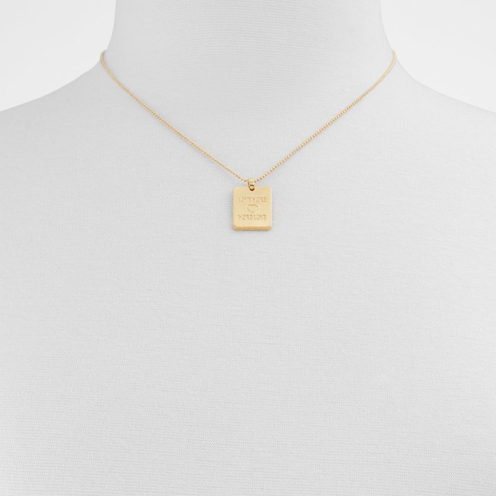 Aldo Parkside Necklace Kolye Kadın Altın | UNAE68273