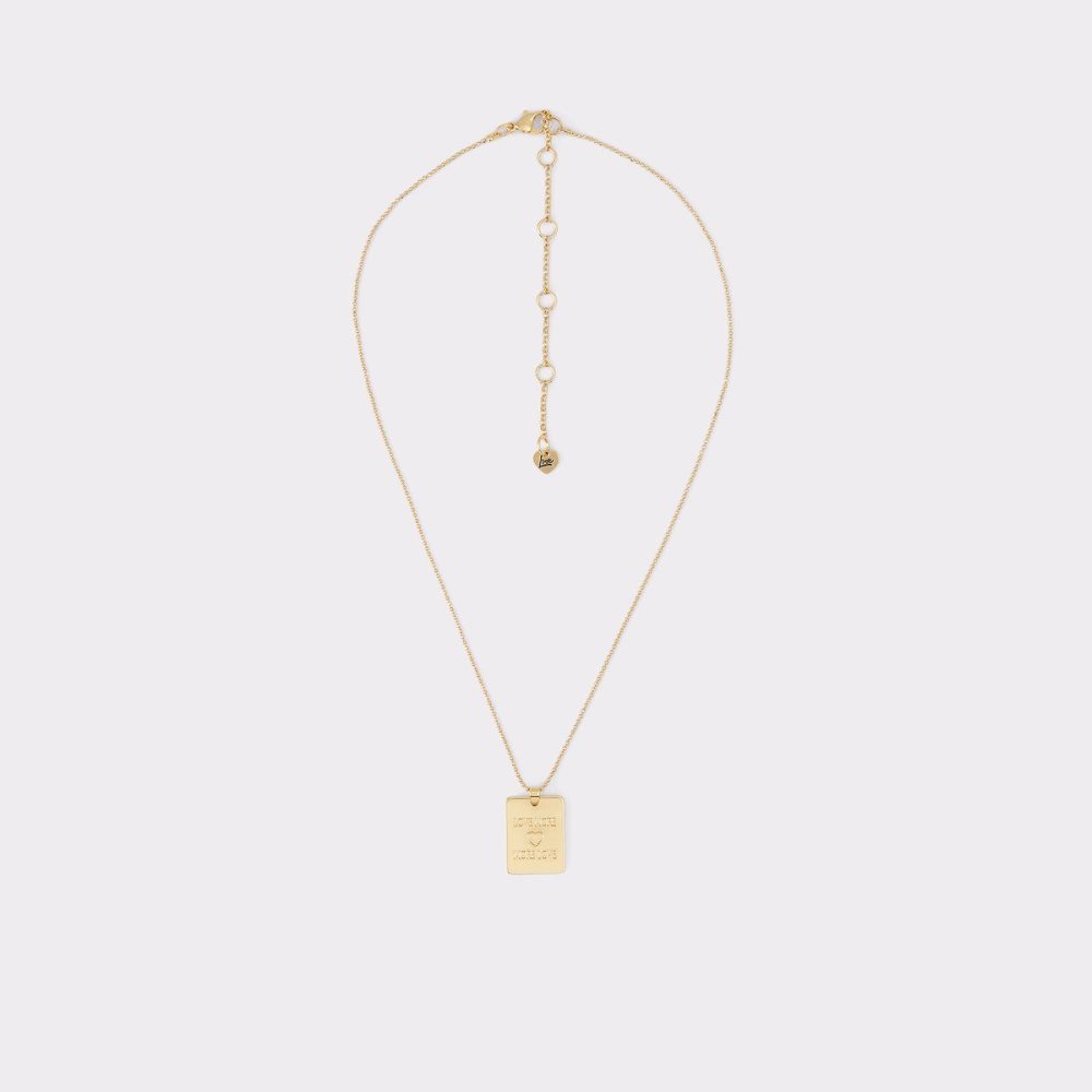 Aldo Parkside Necklace Kolye Kadın Altın | UNAE68273