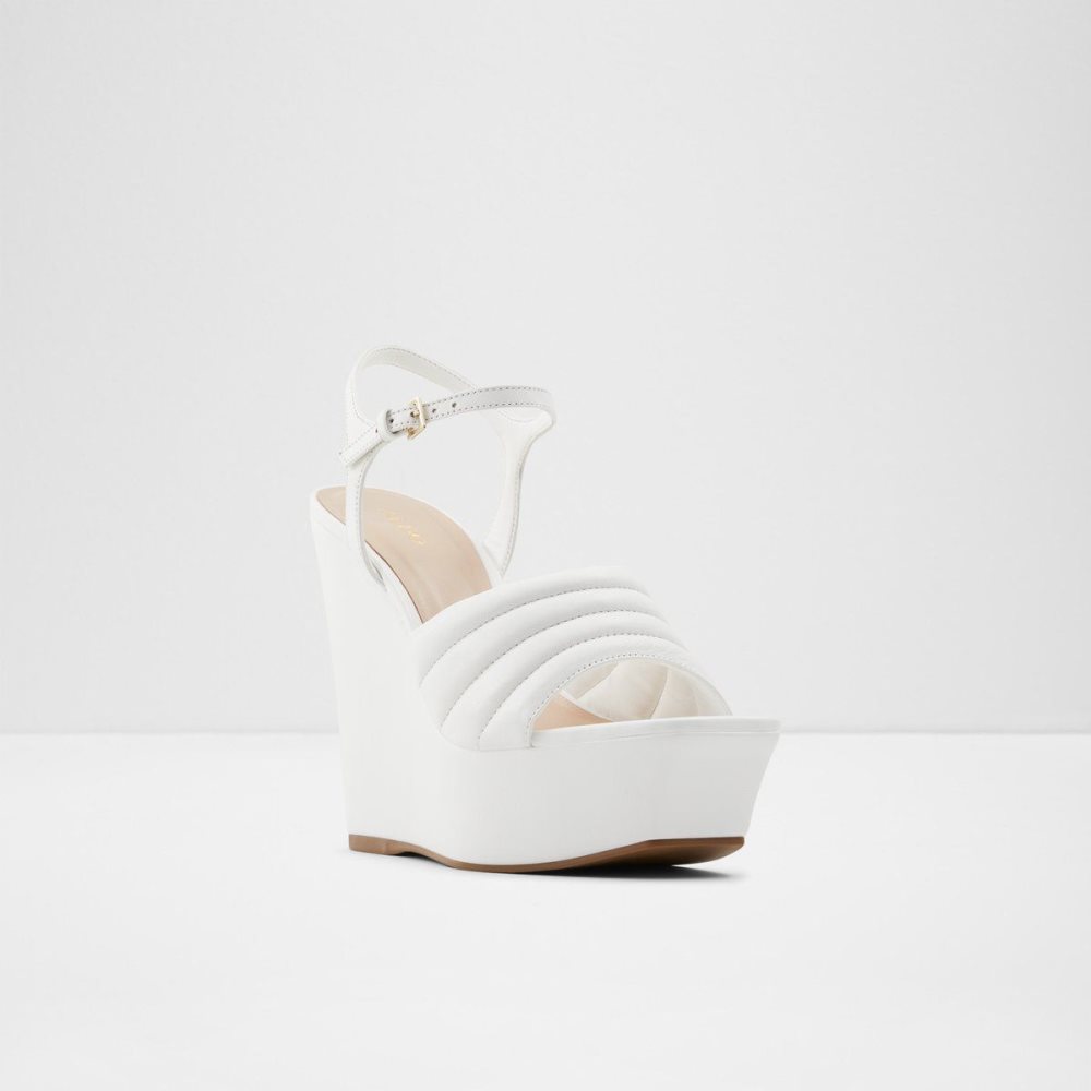 Aldo Parri Heeled sandal - Wedge heel Sandalet Kadın Beyaz | MQIN25731