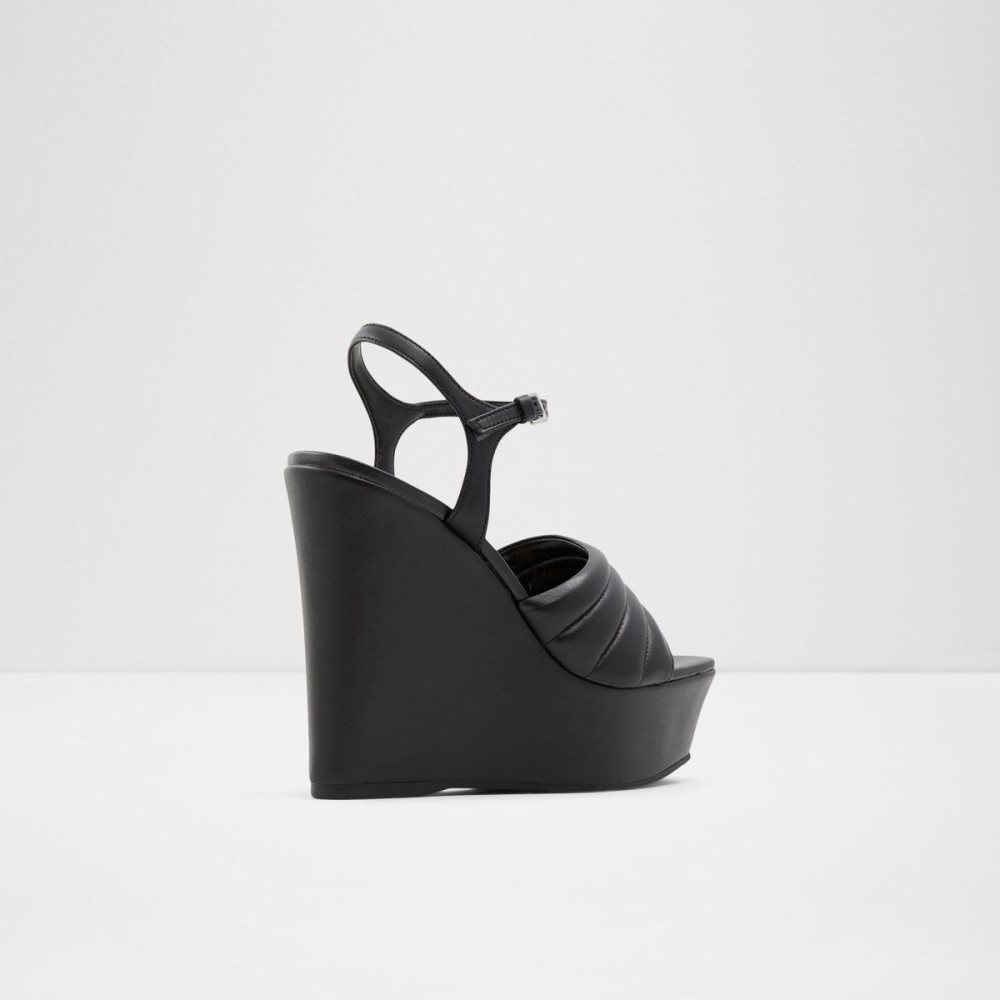 Aldo Parri Heeled sandal - Wedge heel Sandalet Kadın Siyah | IWNK42530