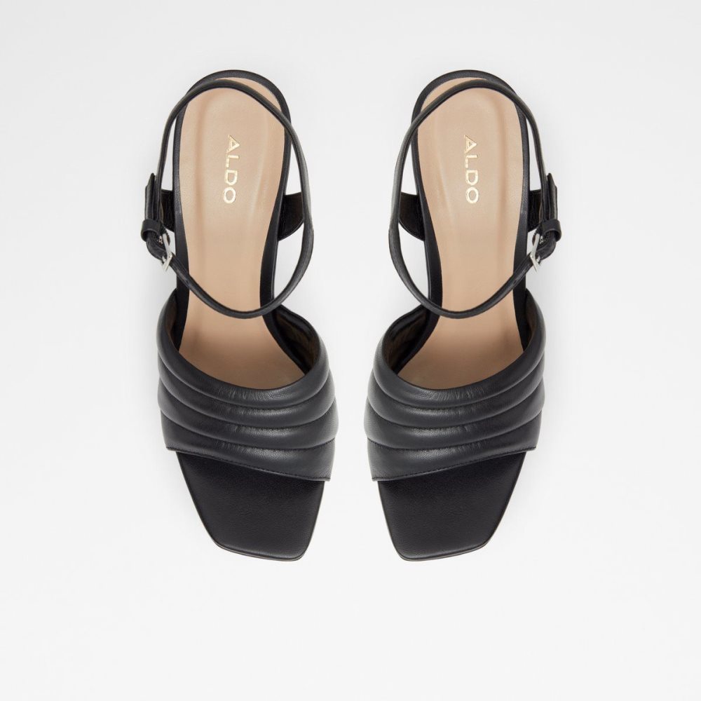 Aldo Parri Heeled sandal - Wedge heel Sandalet Kadın Siyah | IWNK42530